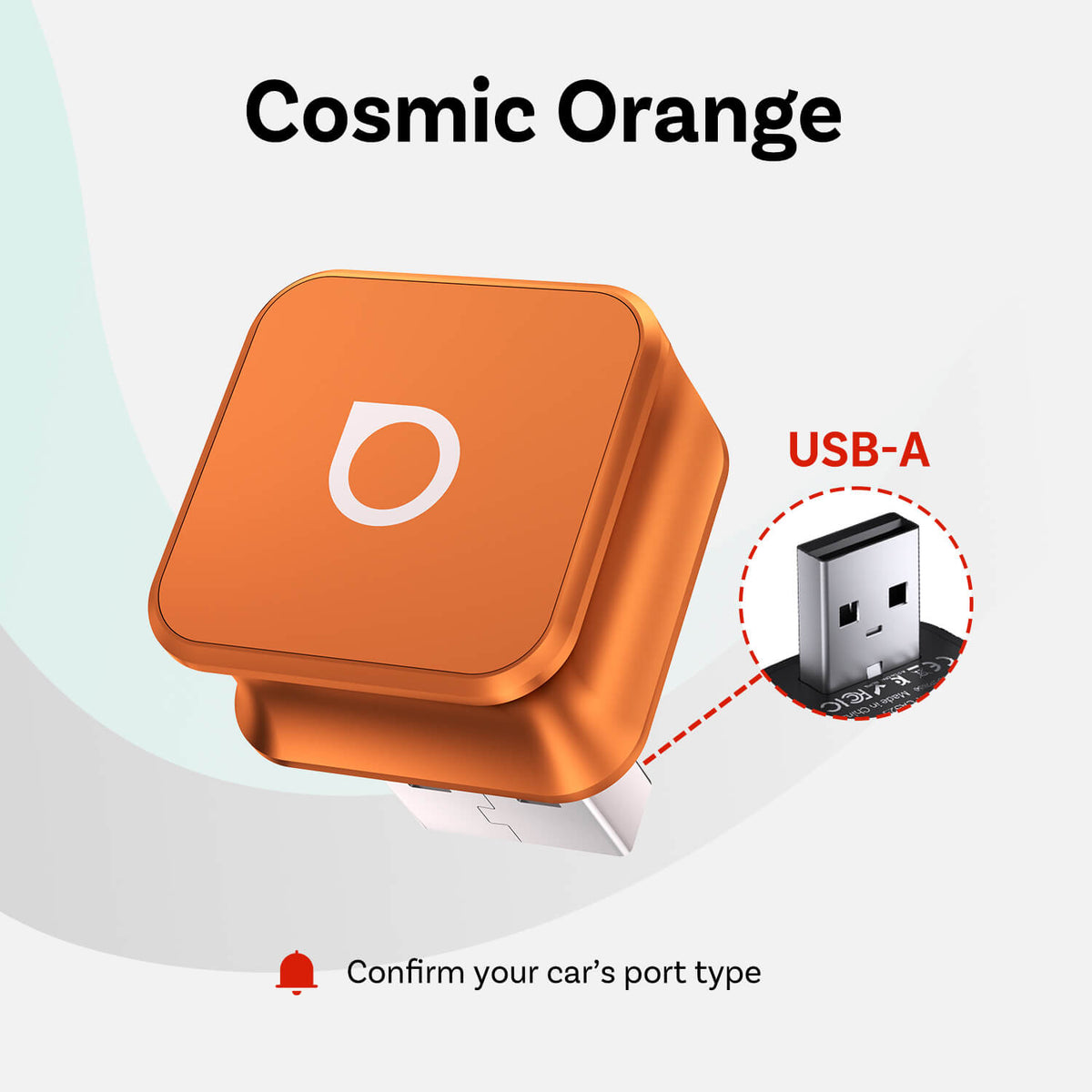 Adaptador inalámbrico Ottocast Mini Cube 3.0 CarPlay/Android Auto