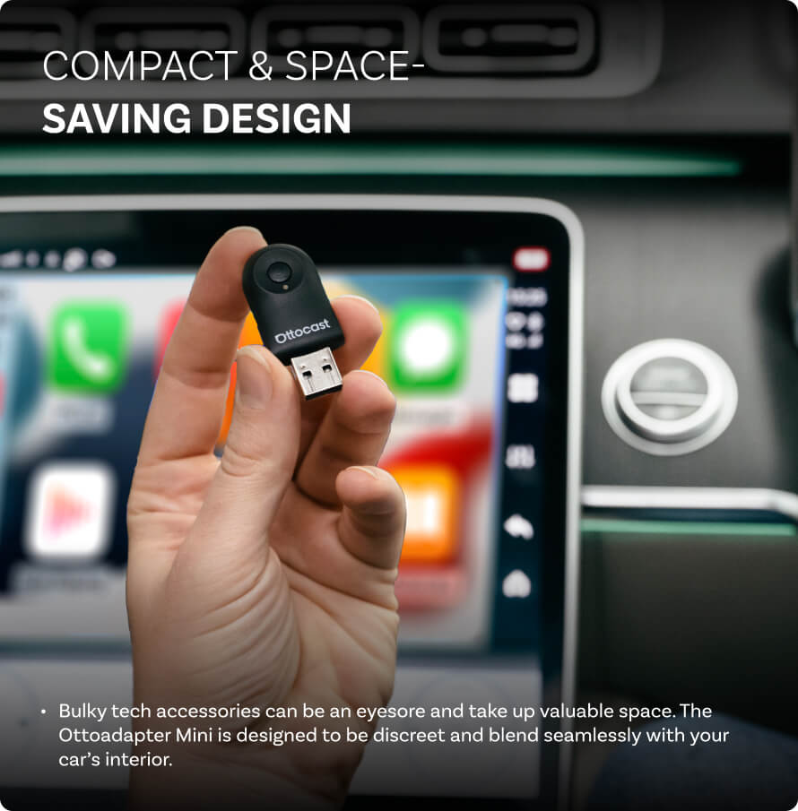 Adapter Mini Gan Sreang CarPlay/Android Auto