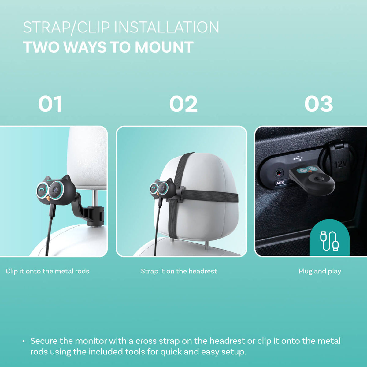 Cabin Care trådløs CarPlay adapter