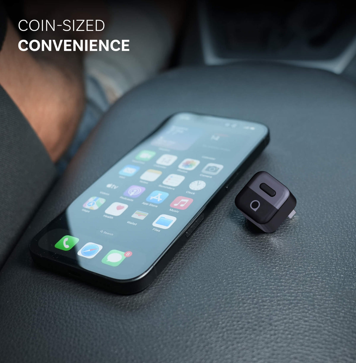 Ottocast Mini Pico bezprzewodowy adapter CarPlay/Android Auto