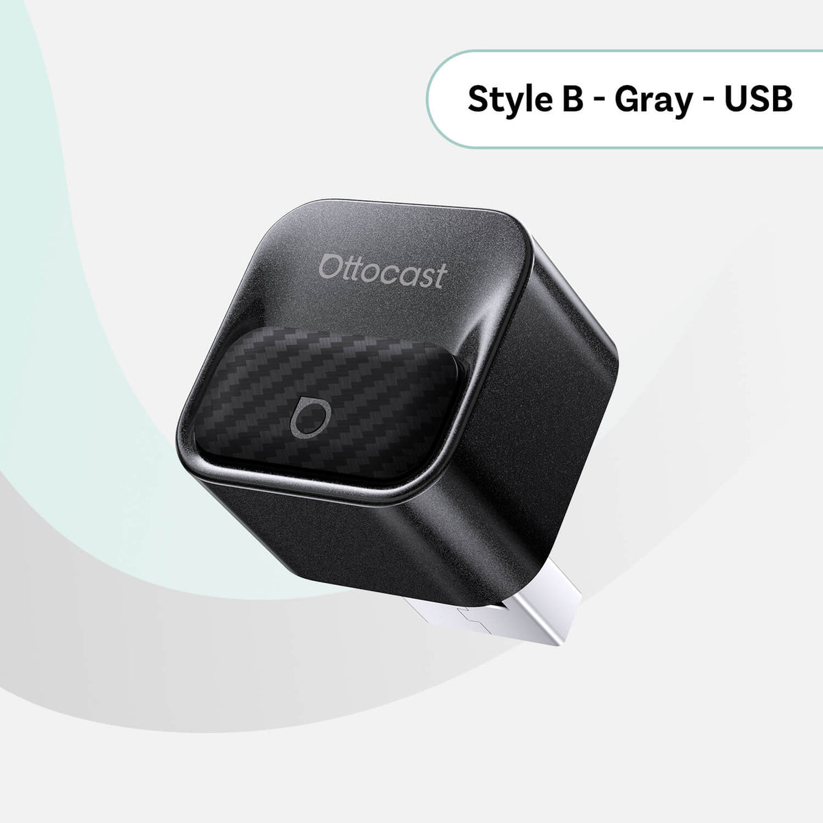 Ottocast Mini Pico bezprzewodowy adapter CarPlay/Android Auto