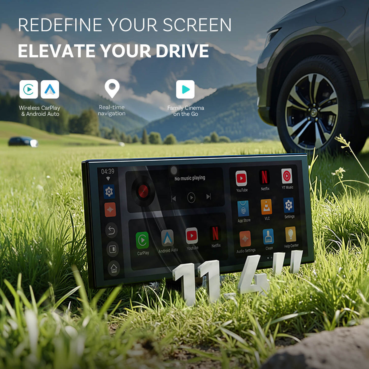Scáileán Taispeána Carr Inaistrithe ScreenFlow
