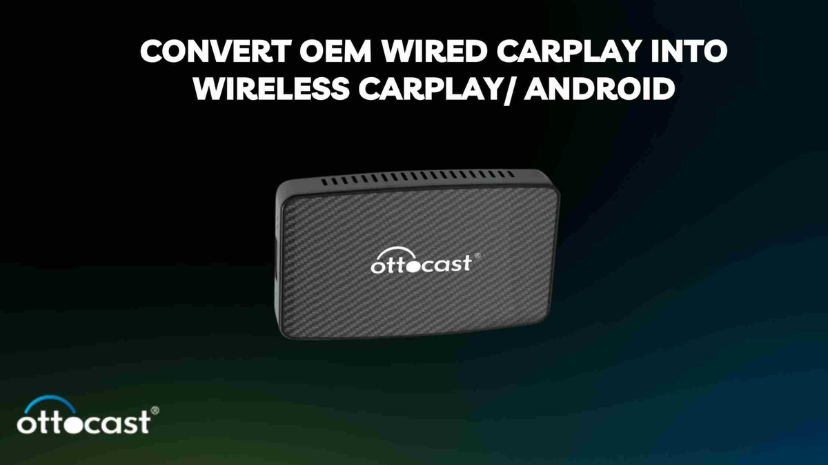 Convert oem wired carplay into wireless carplay/ android