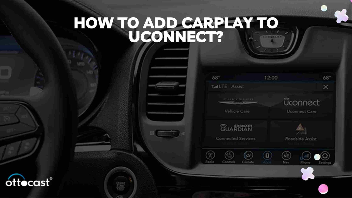How to add carplay to uconnect?