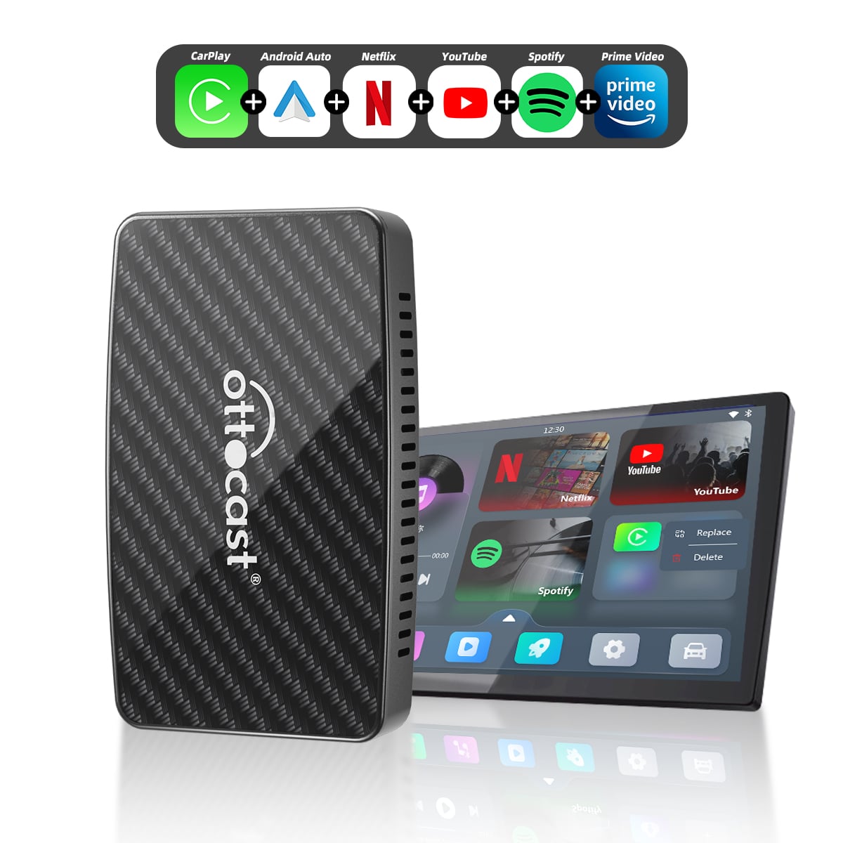 (CENA EKSKLUZYWNA) - OTTOCAST PLAY2VIDEO PRO AI ADAPTER