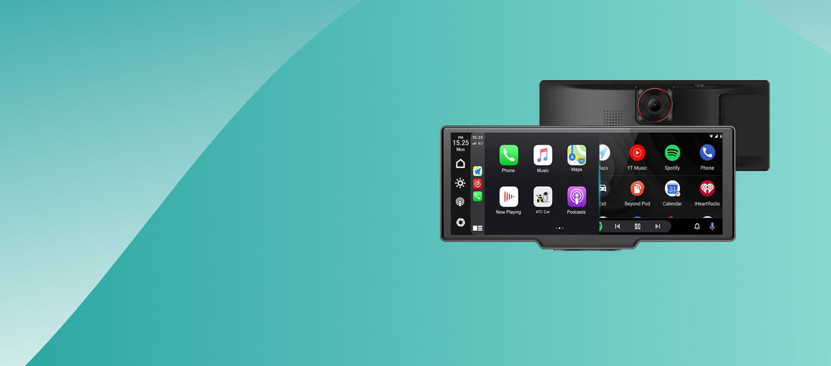 Ottocast Otto Screen car display with Apple CarPlay and Android Auto interface for smart driving experience （有重复图片 序列号为11）