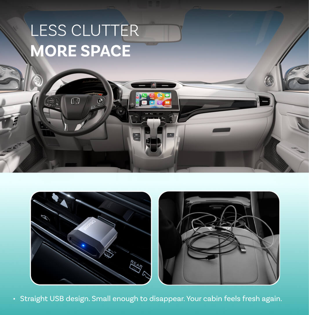 Ottocast Mini NOVA Adapter Gan Sreang CarPlay/Android Auto