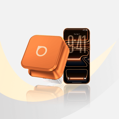 Ottocast Mini Cube 3.0-adapter - Kosmisk orange