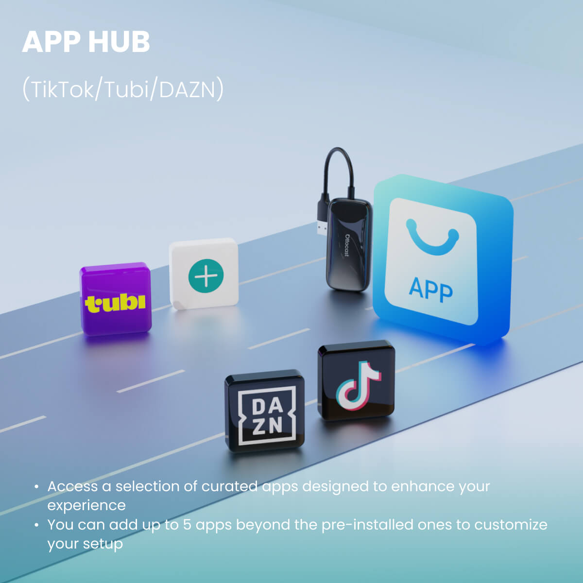 Play2Video Ultra Wireless CarPlay/Android Auto All-in-1 Adapter
