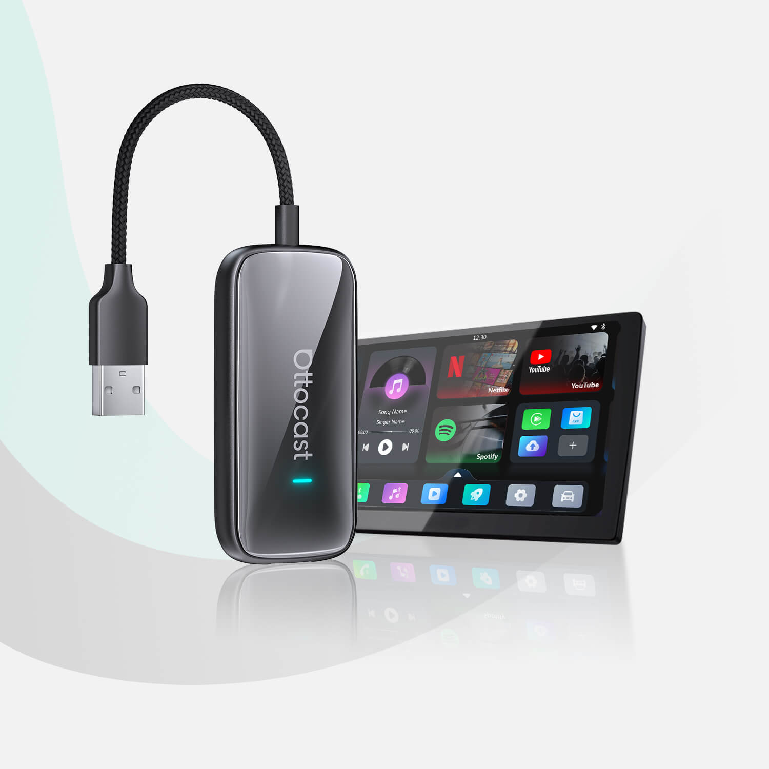 Adattatore Play2Video Ultra Wireless CarPlay/Android Auto All-in-1