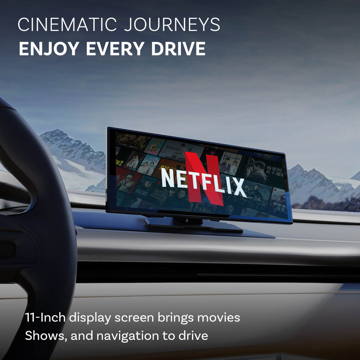 Φορητή Οθόνη Αυτοκινήτου ScreenFlow  